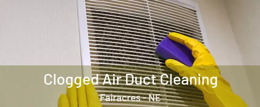 Clogged Air Duct Cleaning Fairacres - NE