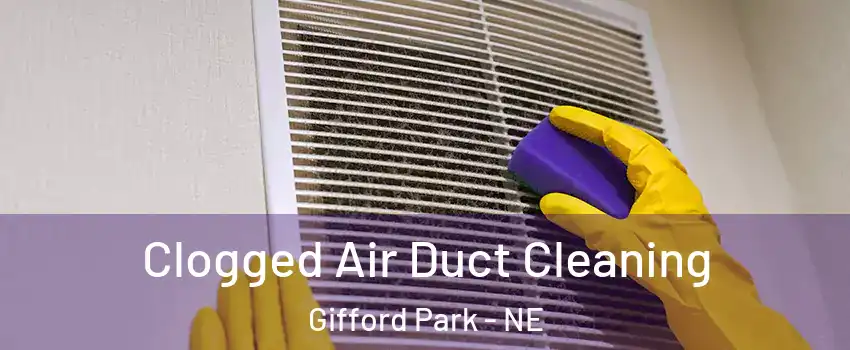 Clogged Air Duct Cleaning Gifford Park - NE