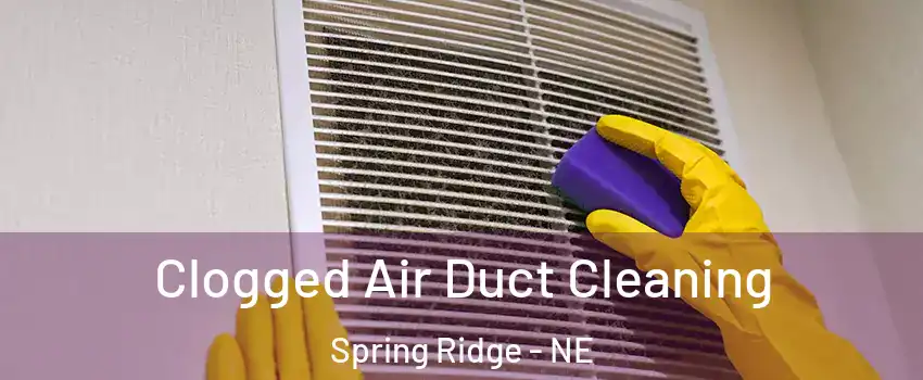 Clogged Air Duct Cleaning Spring Ridge - NE