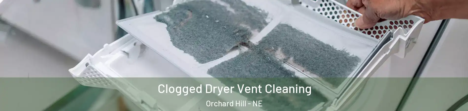 Clogged Dryer Vent Cleaning Orchard Hill - NE