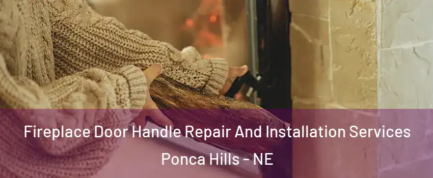 Fireplace Door Handle Repair And Installation Services Ponca Hills - NE