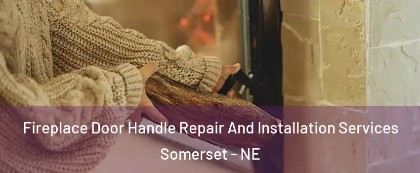 Fireplace Door Handle Repair And Installation Services Somerset - NE