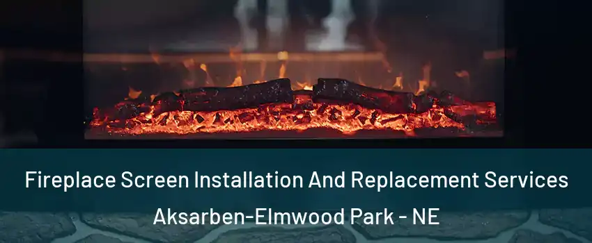 Fireplace Screen Installation And Replacement Services Aksarben-Elmwood Park - NE