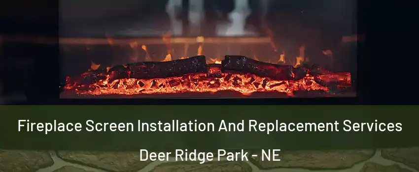 Fireplace Screen Installation And Replacement Services Deer Ridge Park - NE