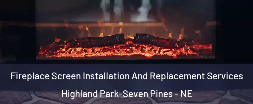 Fireplace Screen Installation And Replacement Services Highland Park-Seven Pines - NE