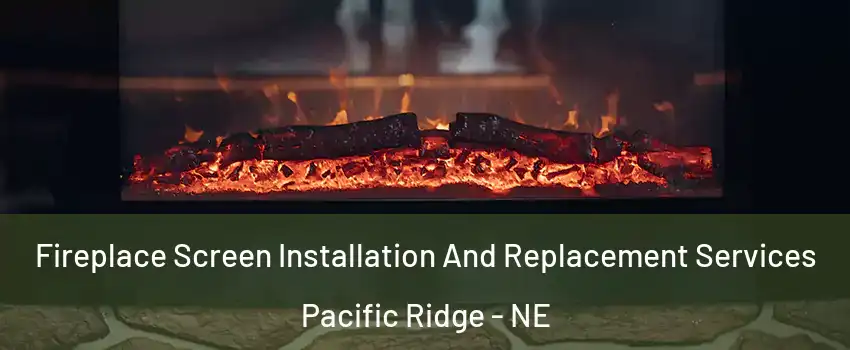 Fireplace Screen Installation And Replacement Services Pacific Ridge - NE