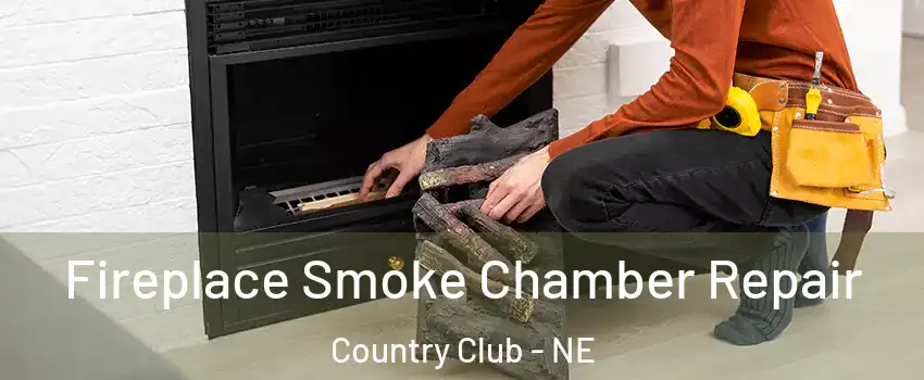 Fireplace Smoke Chamber Repair Country Club - NE