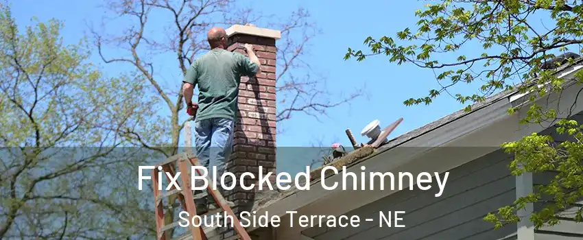 Fix Blocked Chimney South Side Terrace - NE