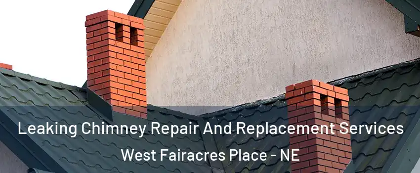 Leaking Chimney Repair And Replacement Services West Fairacres Place - NE