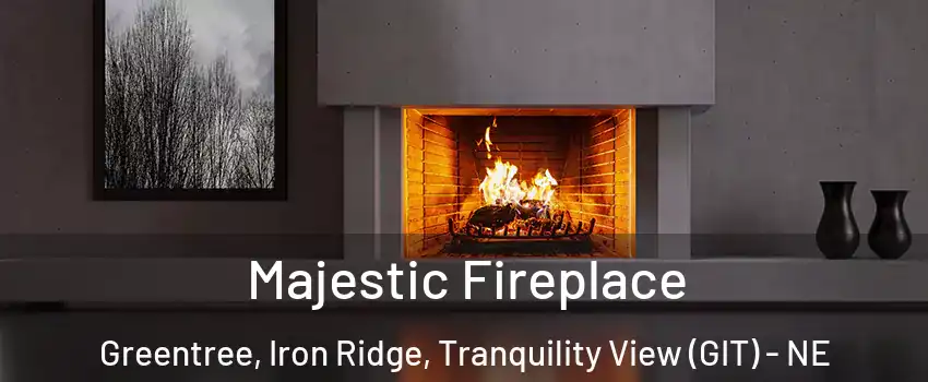 Majestic Fireplace Greentree, Iron Ridge, Tranquility View (GIT) - NE