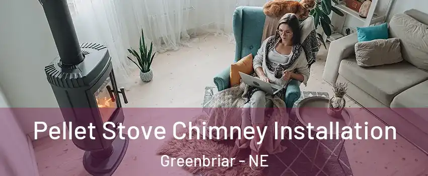 Pellet Stove Chimney Installation Greenbriar - NE