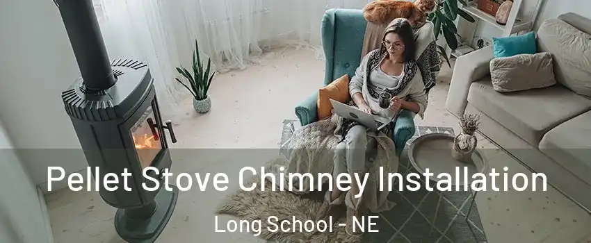 Pellet Stove Chimney Installation Long School - NE