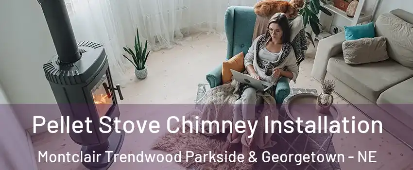 Pellet Stove Chimney Installation Montclair Trendwood Parkside & Georgetown - NE