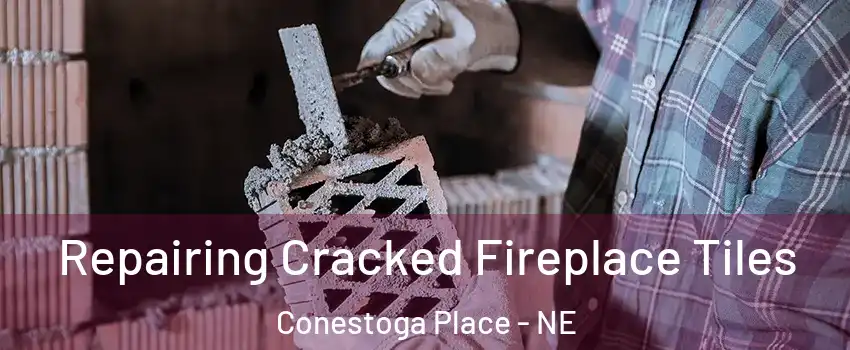 Repairing Cracked Fireplace Tiles Conestoga Place - NE