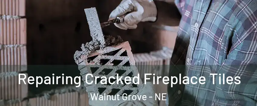 Repairing Cracked Fireplace Tiles Walnut Grove - NE