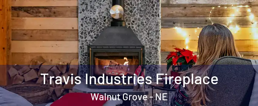 Travis Industries Fireplace Walnut Grove - NE